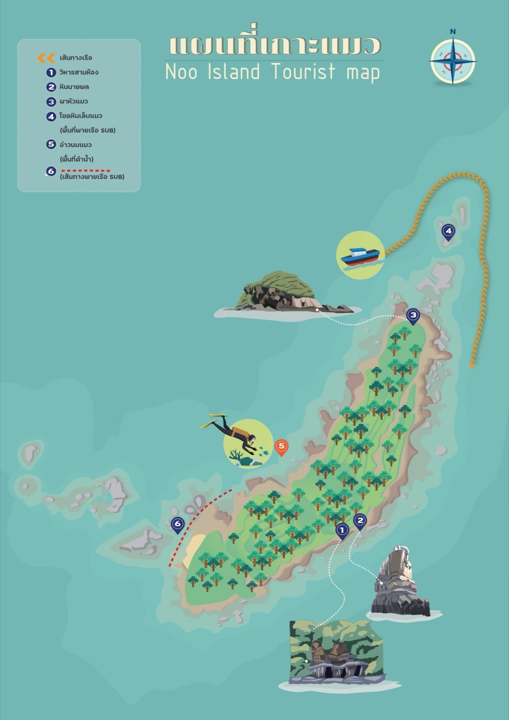 แผนที่ท่องเที่ยว