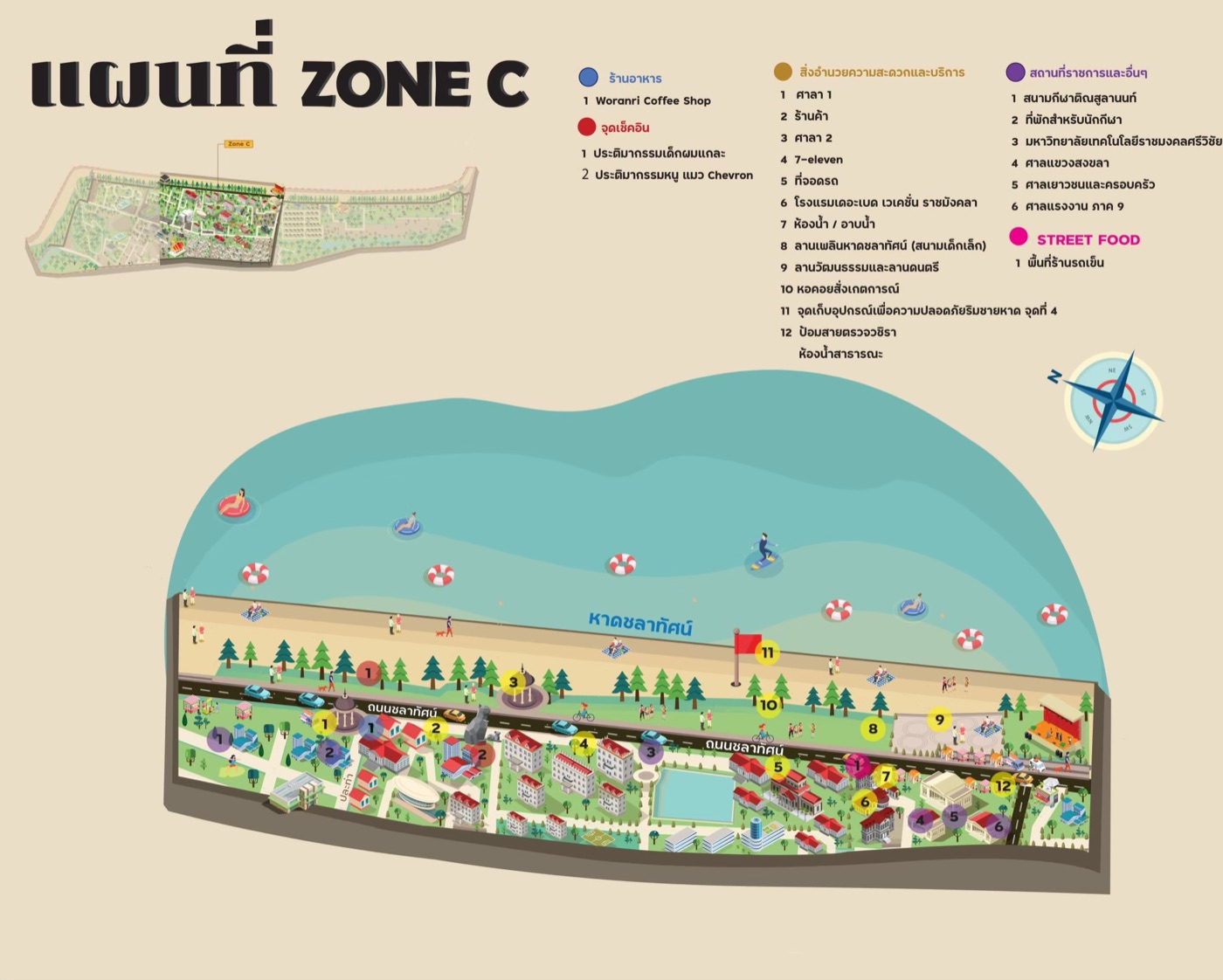 แผนที่ท่องเที่ยว
