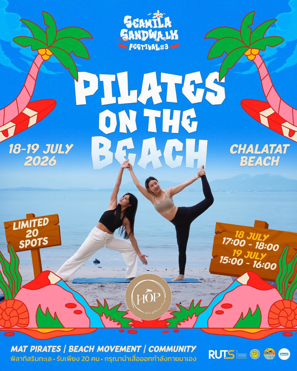 Sandwalk Sunset Yoga